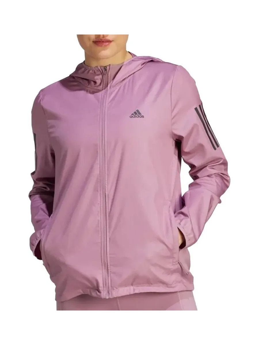 Veste Rose Femme Adidas Windbreaker 1