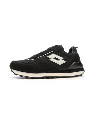 Baskets Noir/Blanche Homme Lotto Twenty 5 1