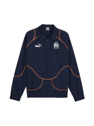 OM Veste Marine/Orange Homme Puma Rétro 24/25 1