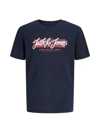 T-Shirt Marine Garçon Jack & Jones Hurban 1