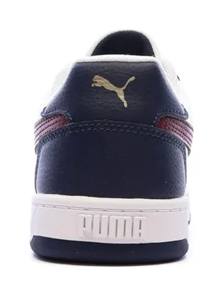 Baskets Blanc/Marine/Bordeaux Femme Puma Caven 2.0 3