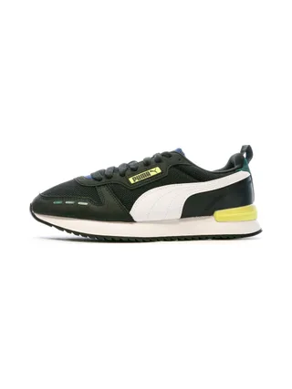 Baskets Jaune/Noir Homme Puma R78 1