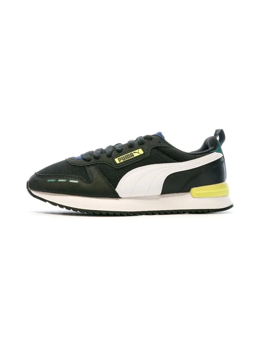Baskets Jaune/Noir Homme Puma R78 1