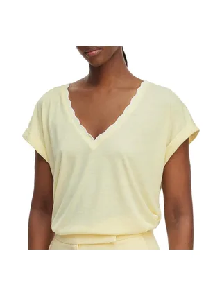T-Shirt Jaune Femme Morgan DIANA 1
