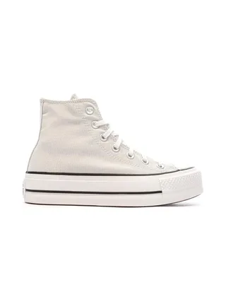 Baskets Grises Converse Femme Chuck Taylor All Star Lift 2