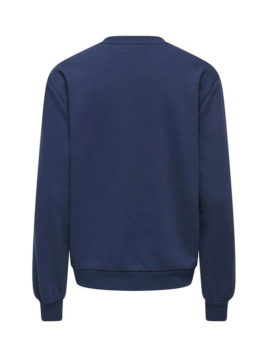 Sweat Marine/Rouge Femme Only Lelanor 3
