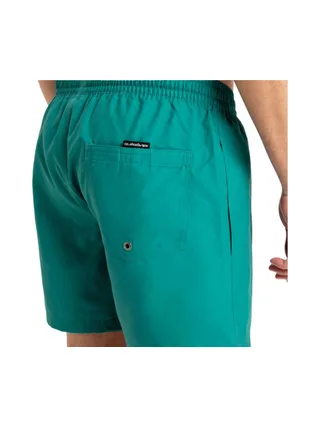 Short de Bain Vert Homme Quiksilver Solid 15 2