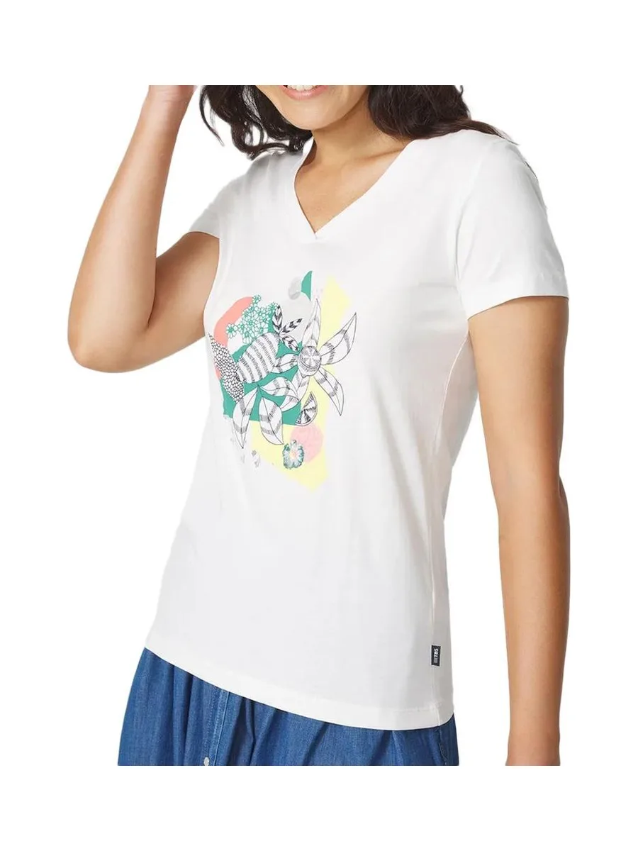 T-shirt Blanc Femme TBS LUGDITEE 1