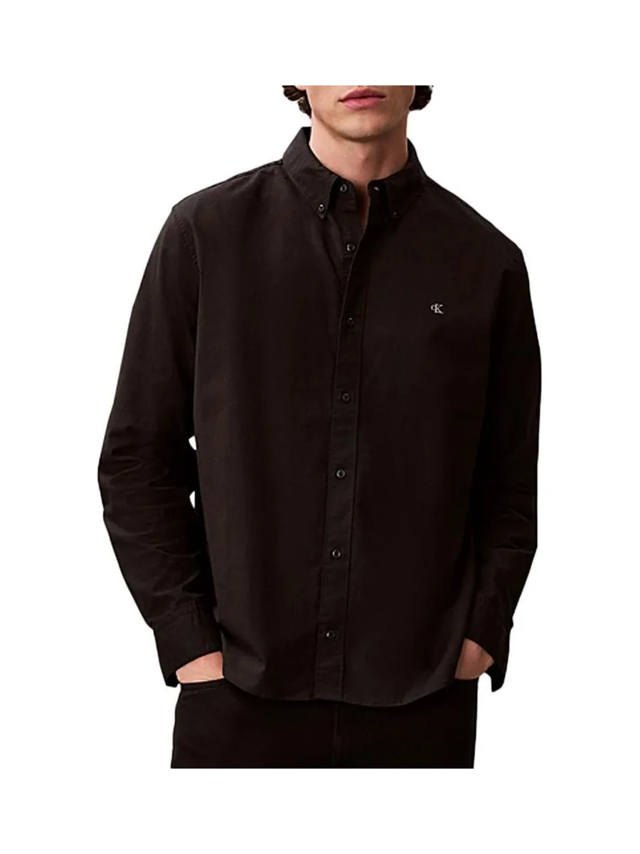 Chemise Noire Homme Calvin Klein Jeans Oxfords 2