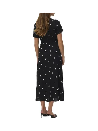 Robe Noir Femme Vero Moda Joan 7/8 2