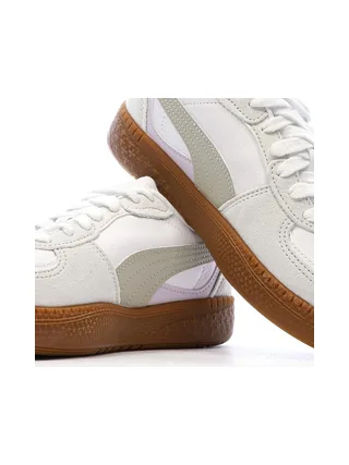 Baskets Blanches/Beiges Femme Puma Palermo 7