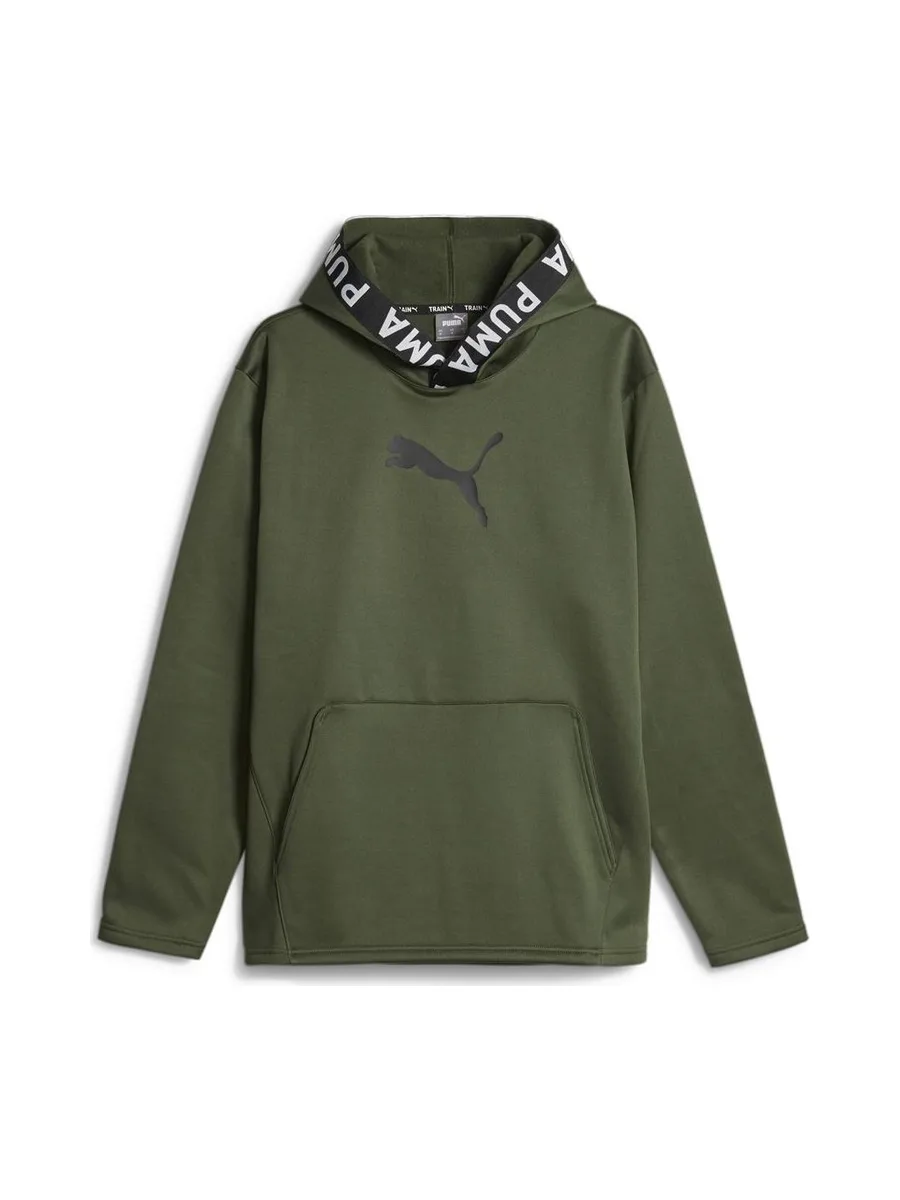 Sweat à Capuche Kaki Homme Puma 520893 2