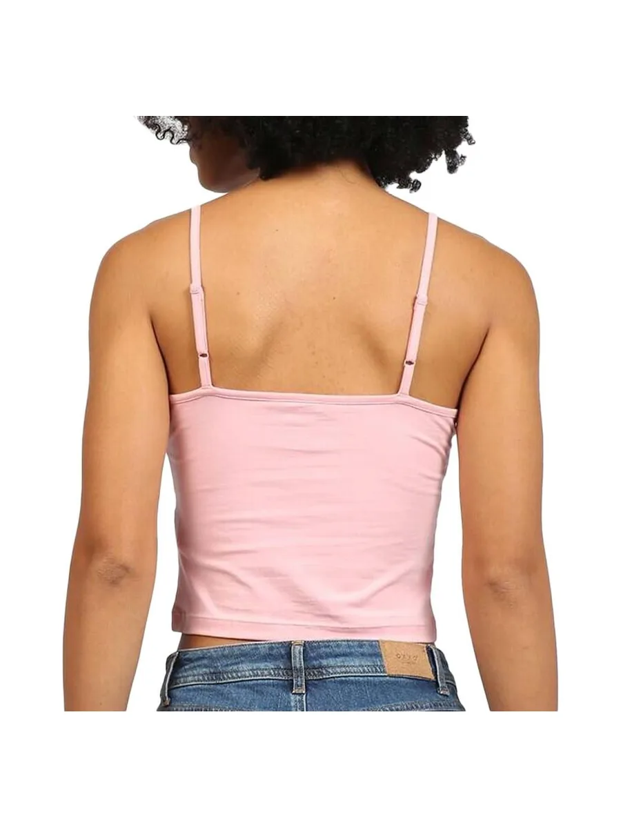 x 2 Débardeurs Blanc/Rose Femme Tommy Hilfiger Essential 4