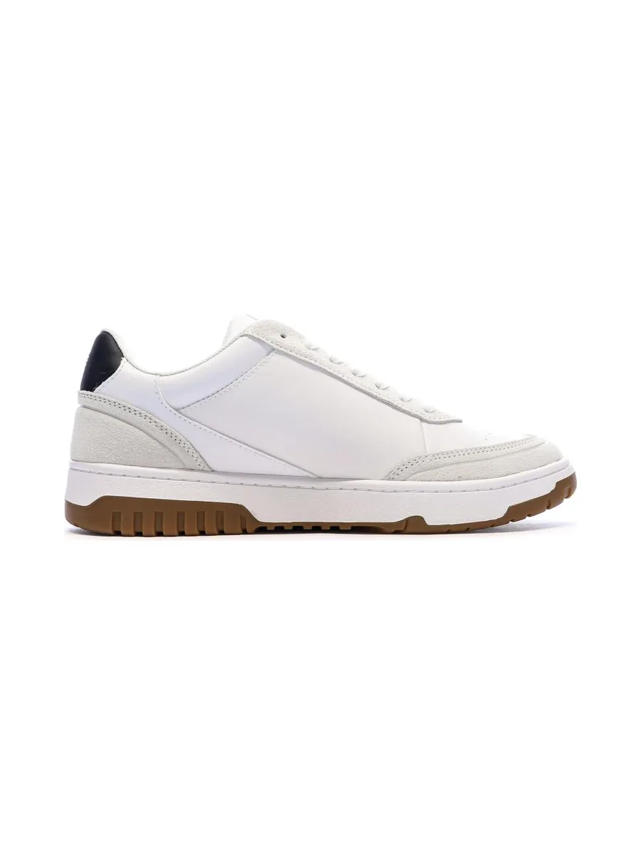 Baskets Blanches/Marine Homme Tommy Hilfiger Core Leath 3