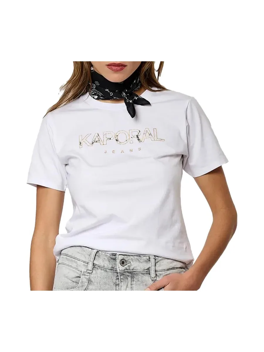 T-shirt Blanc Femme Kaporal VAPORE25 2