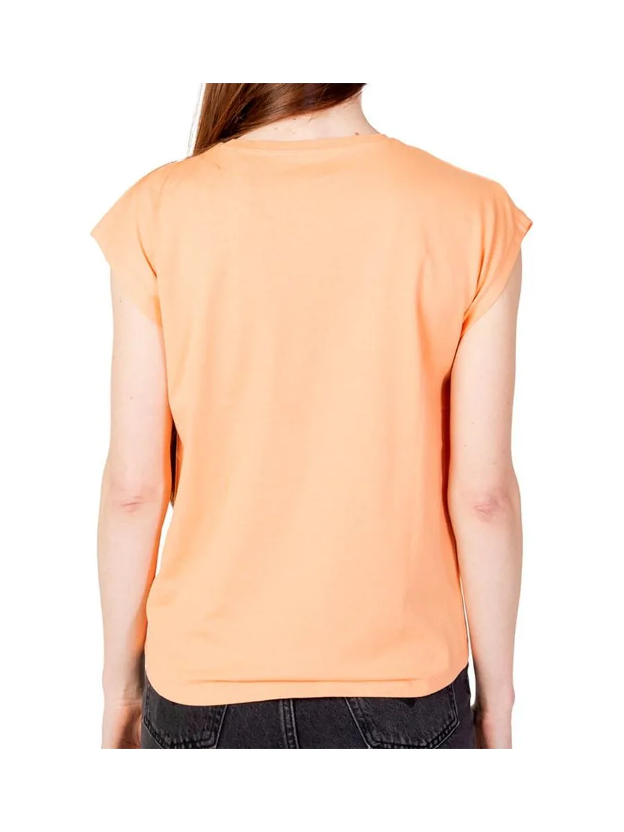 T-shirt Orange Femme Pepe jeans Bloom 3