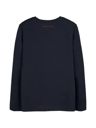 T-Shirt Manches Longues Noir Garçon Teddy Smith Evan 2