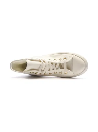 Baskets Blanches/Dorées Femme Converse All Star Move Tonal 4