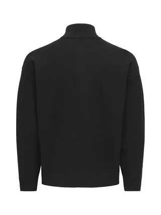 Pull Camionneur Noir Homme Only & Sons Carter 2
