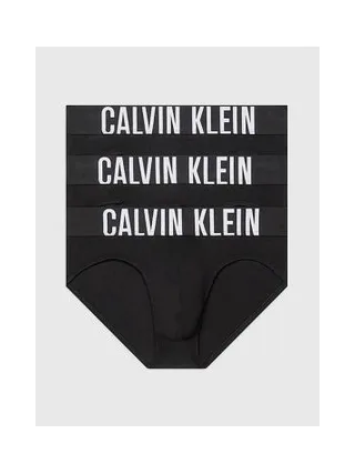 CALVIN KLEIN 000NB3607A - Lot de 3 slips 3