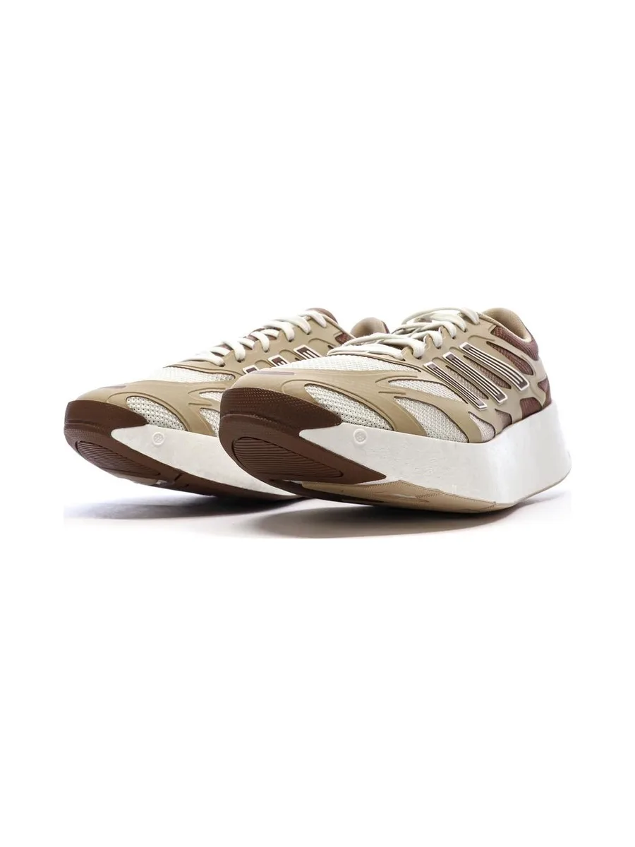 Chaussures de Running Marron/Blanc Homme Adidas Adizero Aruku 6