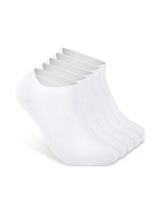 Lot de 5 paires de chaussettes Blanches Mixte Espace des Marques 2