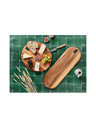 Planche à découper en bois d'acacia ELIN - 55 x 18cm 5