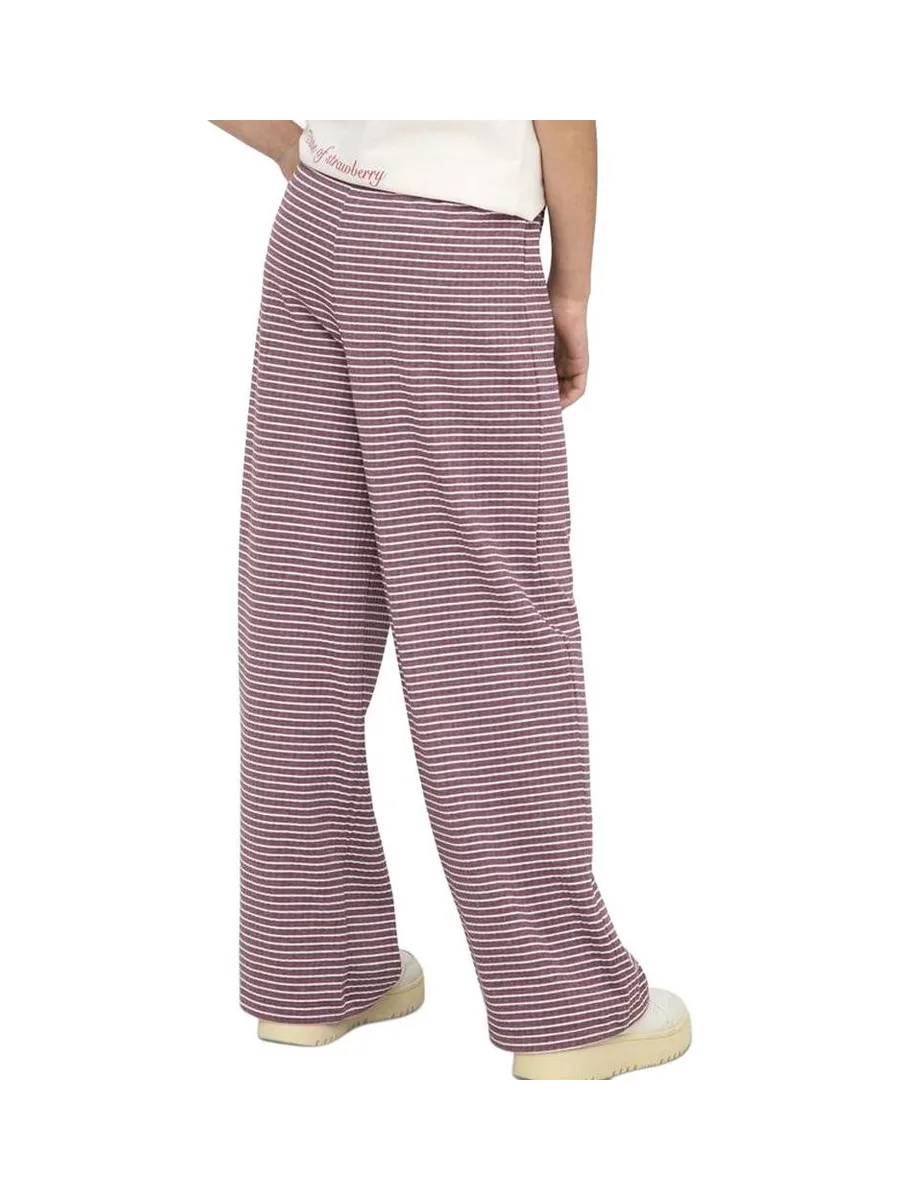 Pantalon fluide Rose/Blanche Fille Kids ONLY Kogpamia 3
