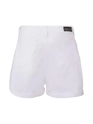 Short Blanc Femme Teddy Smith Lucy 2