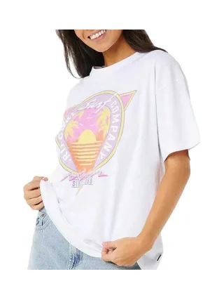 T-Shirt Blanc Femme Rip Curl Vedra 1