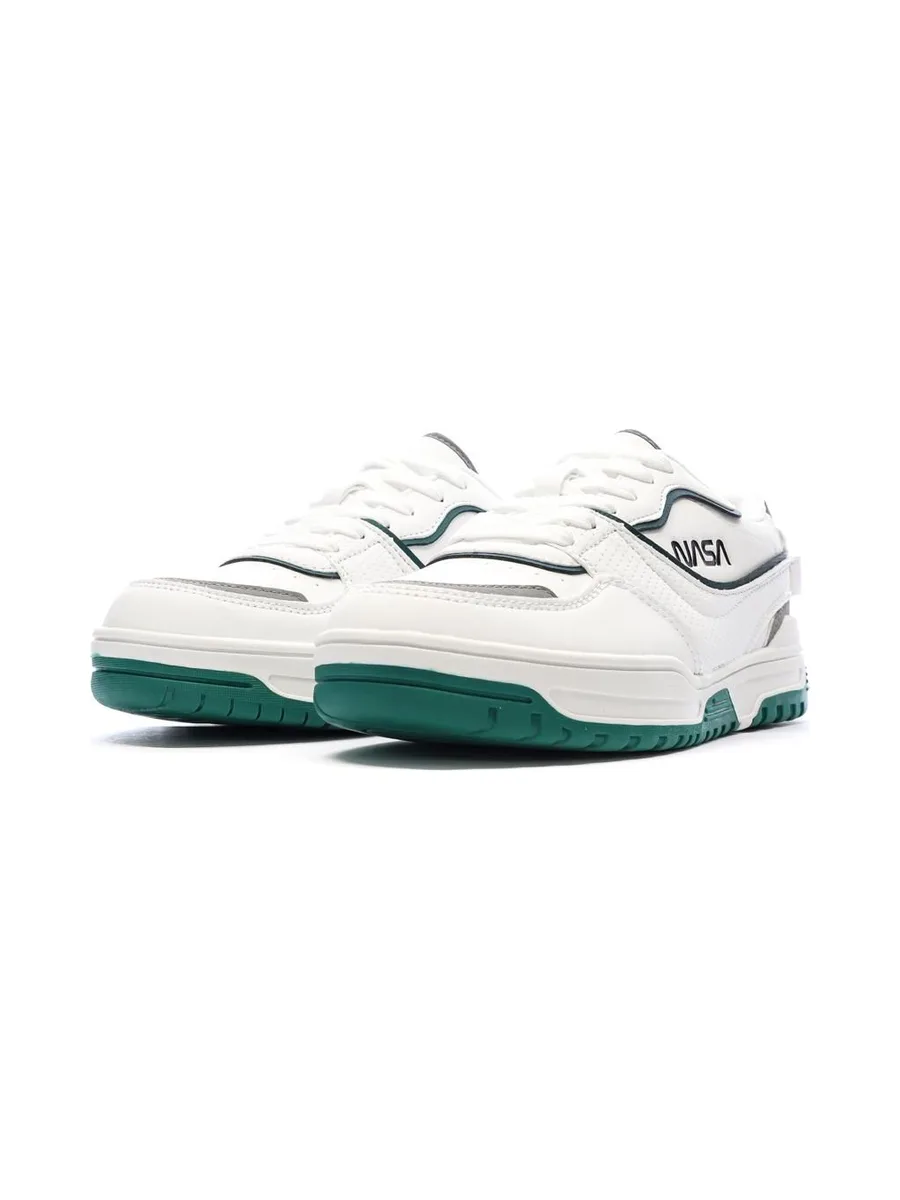 Baskets Blanc/Vert Garçon Nasa Jabalem 7