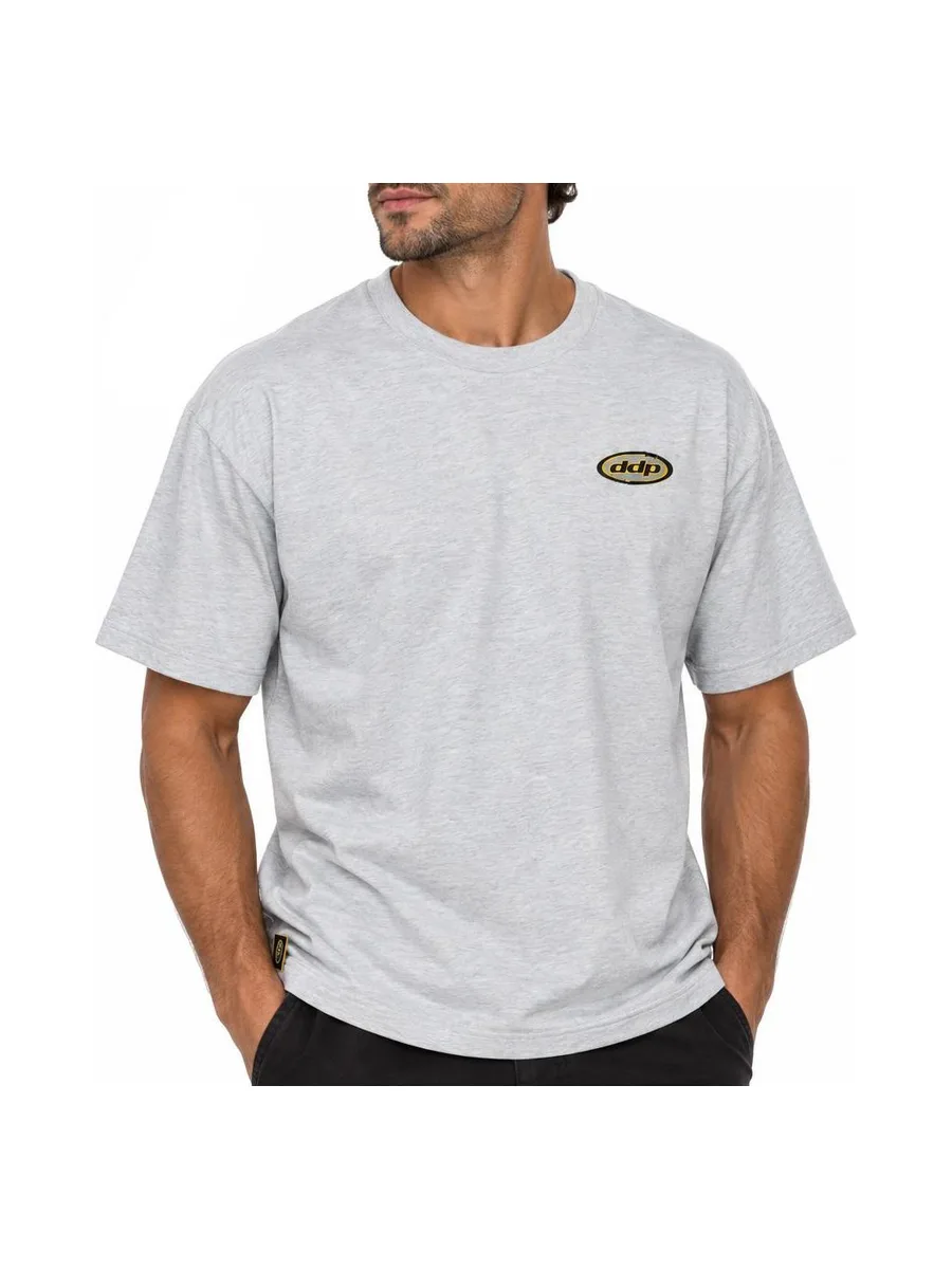T-Shirt Gris Homme DDP Mc Patch 2