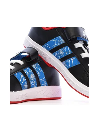 Baskets Noir Garçon Adidas Spider-man Grand Court 7