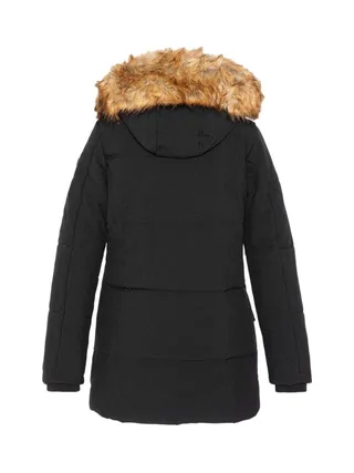 Parka Noir Femme Schott CAMILIA 2