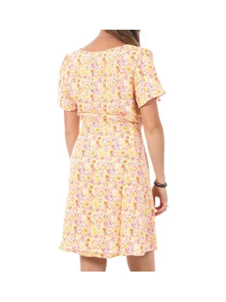 Robe Blanche à Motifs Femme Vero Moda Easy 10286751 2
