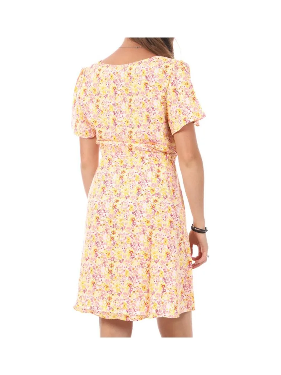 Robe Blanche à Motifs Femme Vero Moda Easy 10286751 3