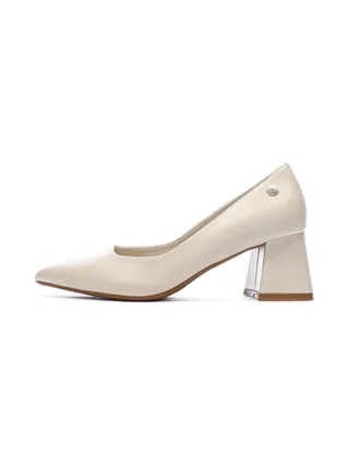 Escarpins Beige Femme Refresh 175078 1