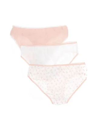 Lot x3 Culottes Rose/Blanche Femme Lulu Castagnette 2