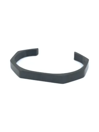 Bracelet Quatre Chemins noir - acier 5