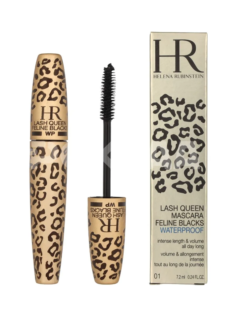 HR Lash Queen Mascara Feline Blacks Waterproof 7.2ml - #01 Deep Black 1
