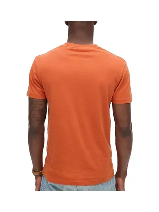 T-Shirt Orange Homme Superdry Essential 2