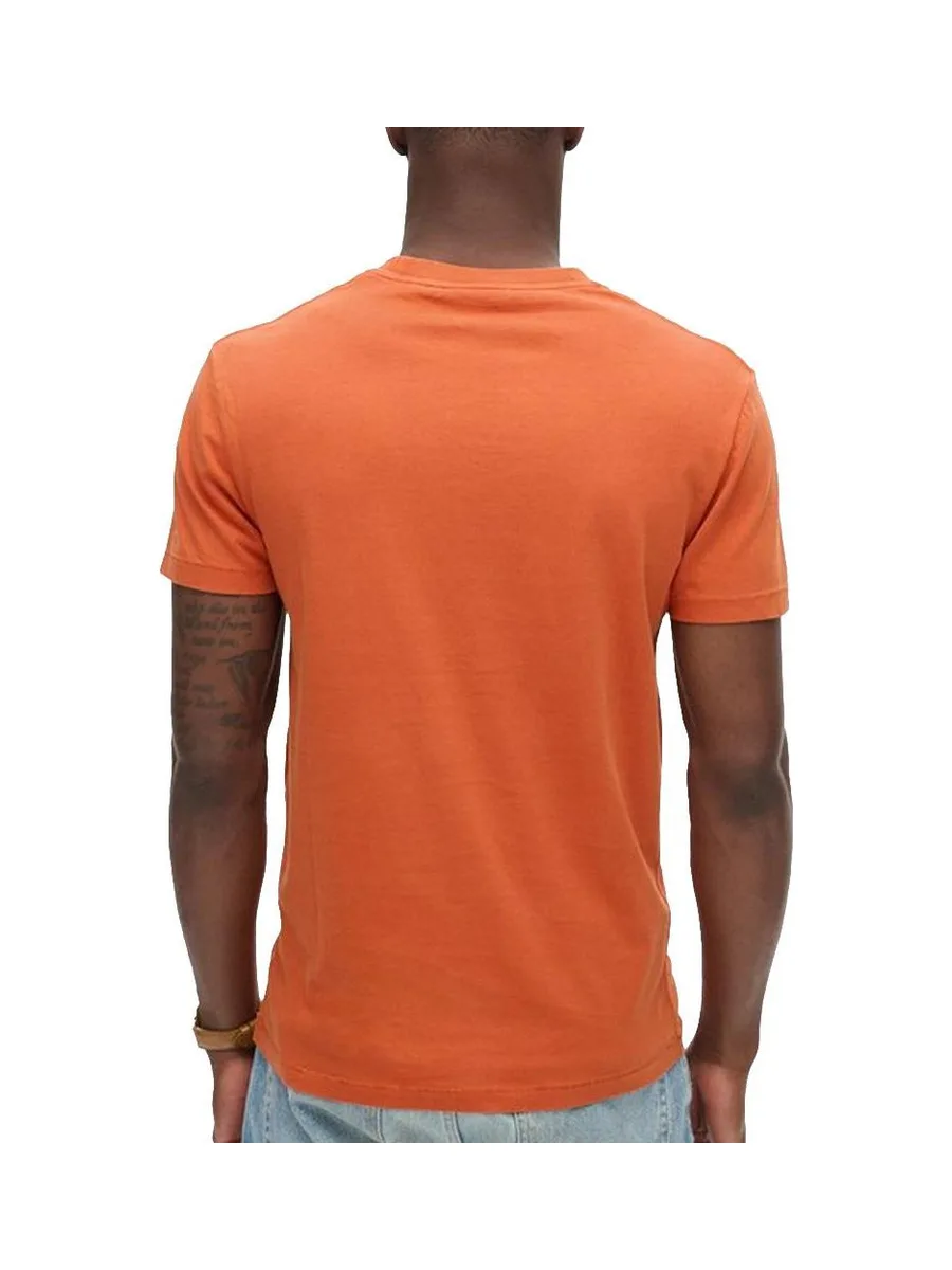 T-Shirt Orange Homme Superdry Essential 2