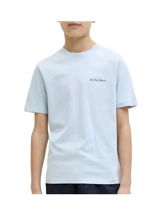 T-Shirt Bleu Clair Garçon Jack & Jones Brandon 1