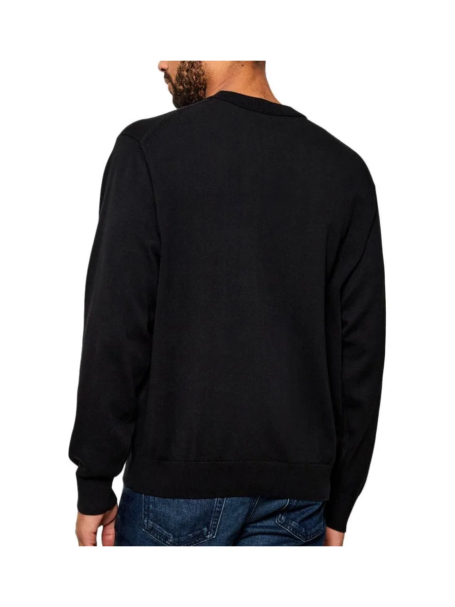 Sweat Noir Homme Calvin Klein Jeans Easy 3