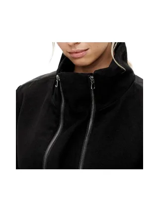 Manteau Noir Femme Mamalicious Mix Jacket 3