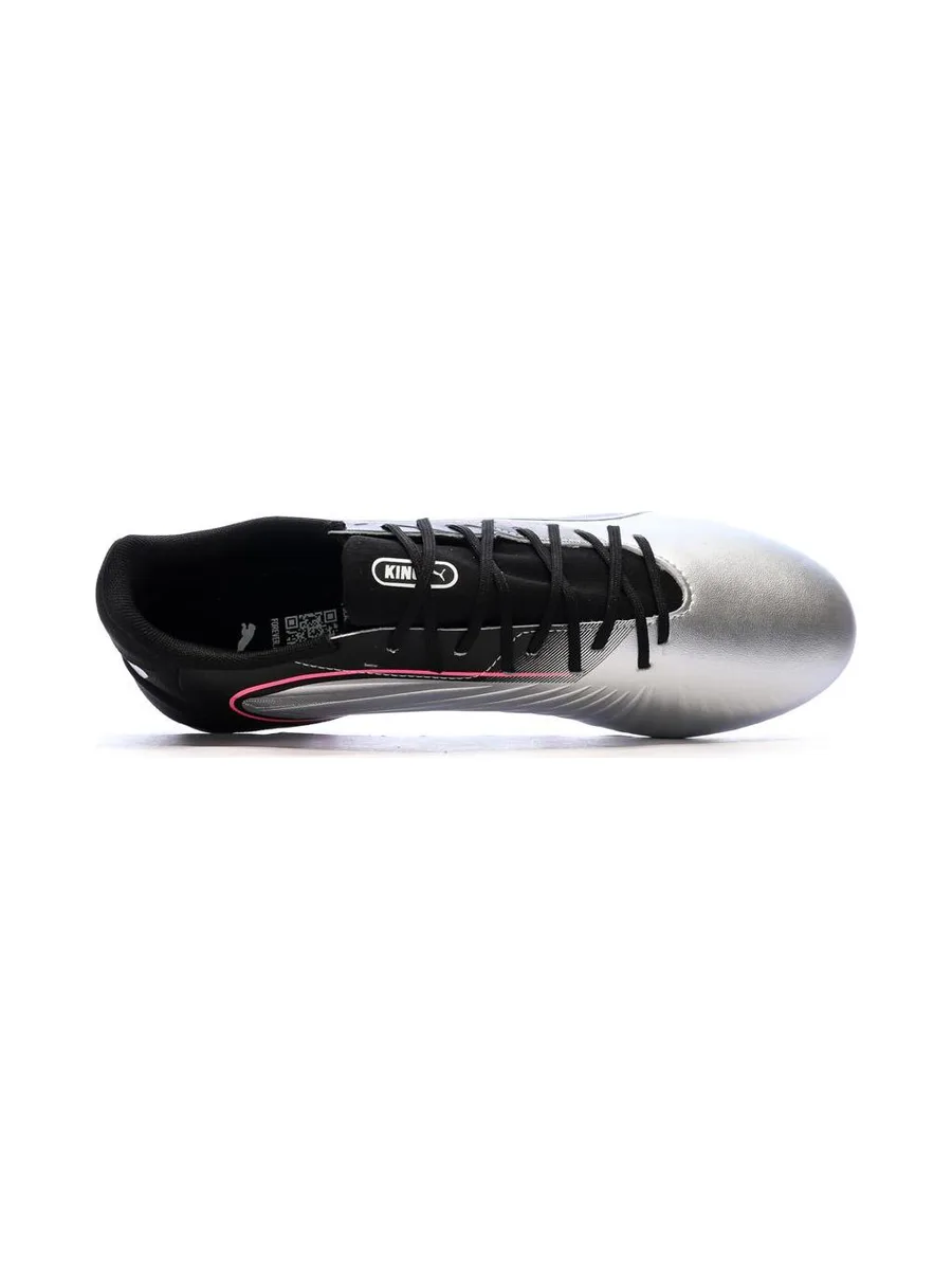 Chaussures de football Grises/Noires Homme Puma King 5