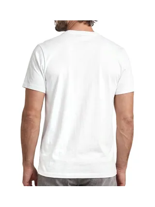 T-Shirt Blanc/Noir Homme G-Star RAW Logo 2