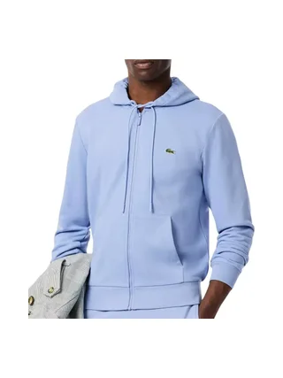 Sweat Zippé Bleu Homme Lacoste SH9809 1
