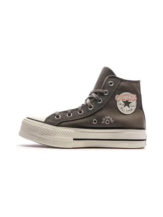 Baskets Grises Femme Converse Chuck Taylor All Star Lift 1