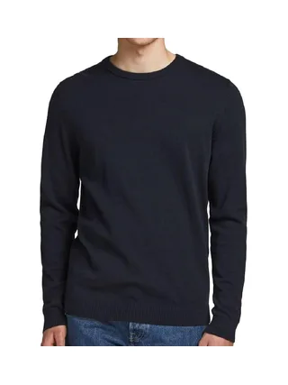 Pull Marine Homme Jack & Jones Basic Knit 1